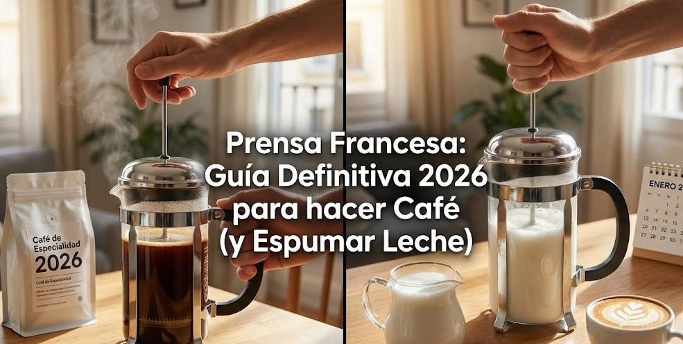 Prensa Francesa: Guía Definitiva para hacer Café (y Espumar Leche)