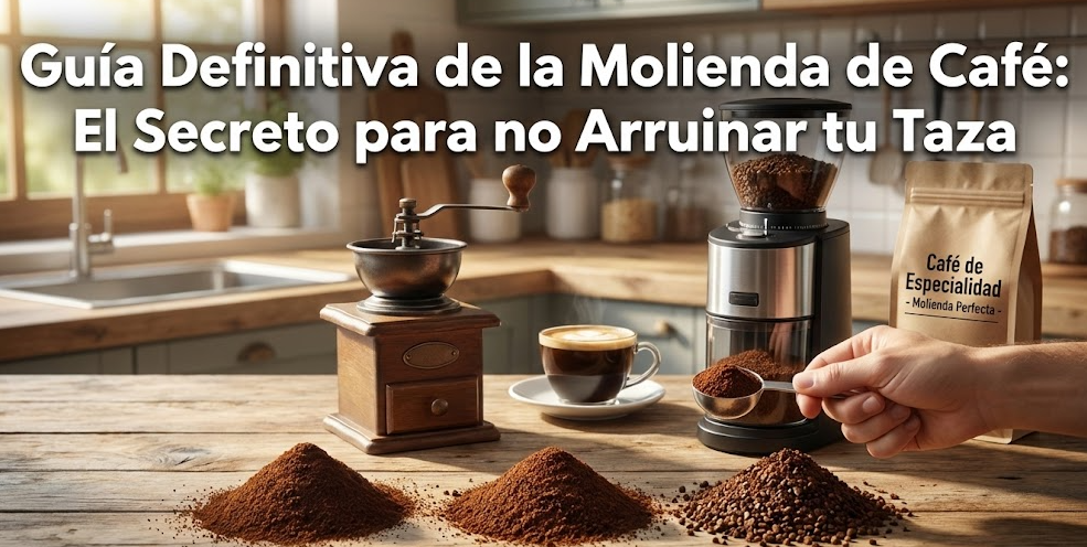 Guía Definitiva de la Molienda de Café: El Secreto para no Arruinar tu Taza